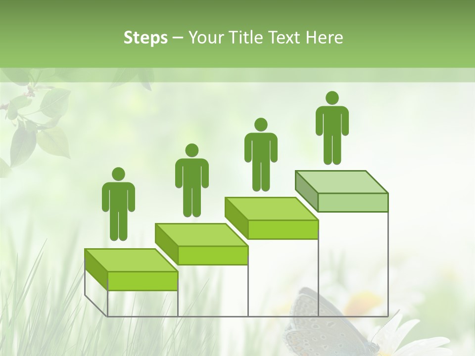 Blue Beginning Nature PowerPoint Template