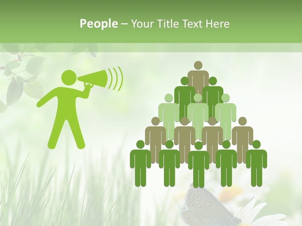 Blue Beginning Nature PowerPoint Template