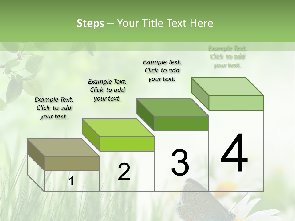 Blue Beginning Nature PowerPoint Template