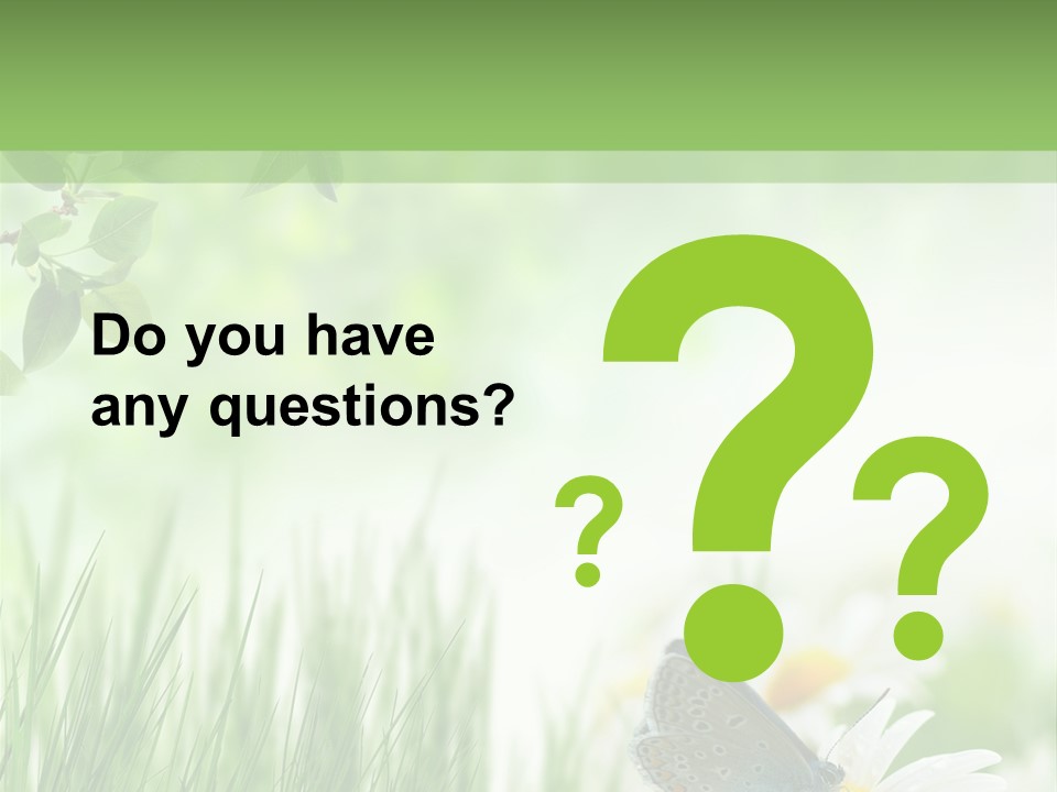 Blue Beginning Nature PowerPoint Template