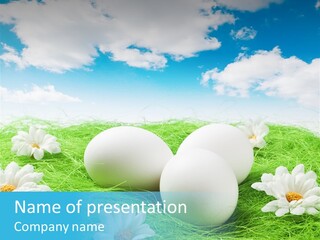 Grass Health Easter PowerPoint Template