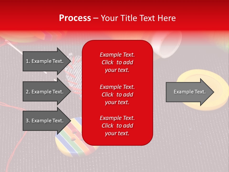 Cotton Color Patch PowerPoint Template
