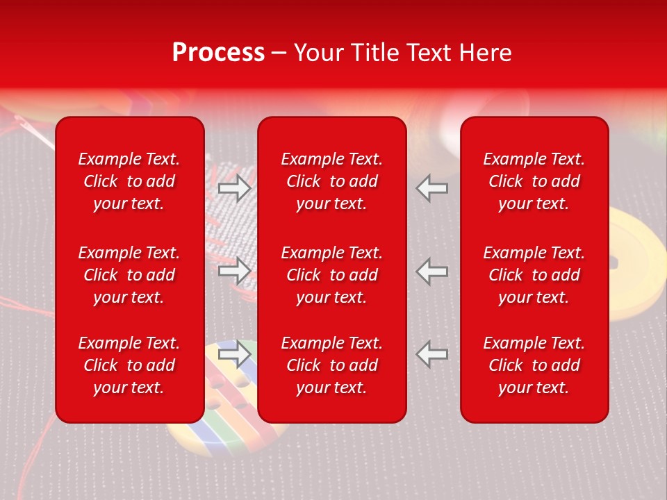 Cotton Color Patch PowerPoint Template