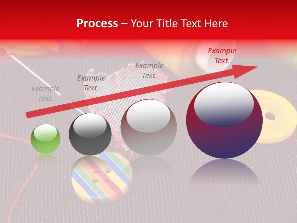 Cotton Color Patch PowerPoint Template