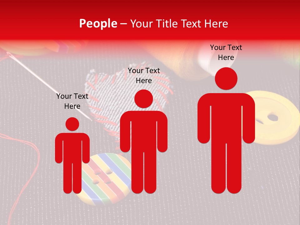 Cotton Color Patch PowerPoint Template