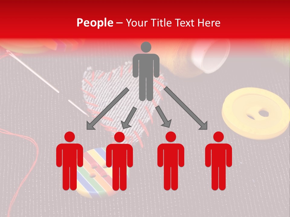 Cotton Color Patch PowerPoint Template