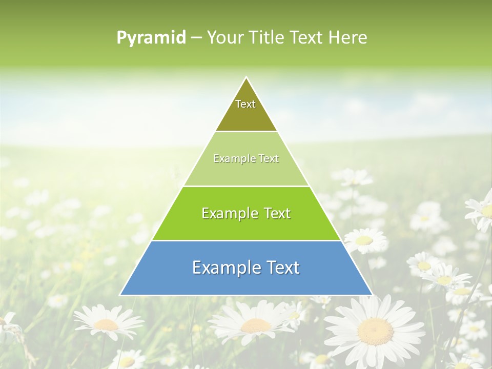 Landscape Blue Green PowerPoint Template