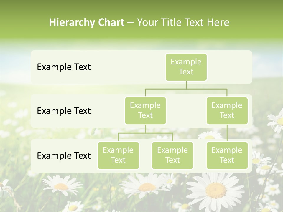 Landscape Blue Green PowerPoint Template