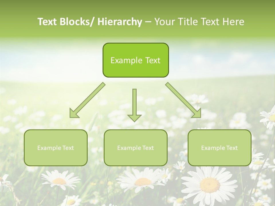 Landscape Blue Green PowerPoint Template