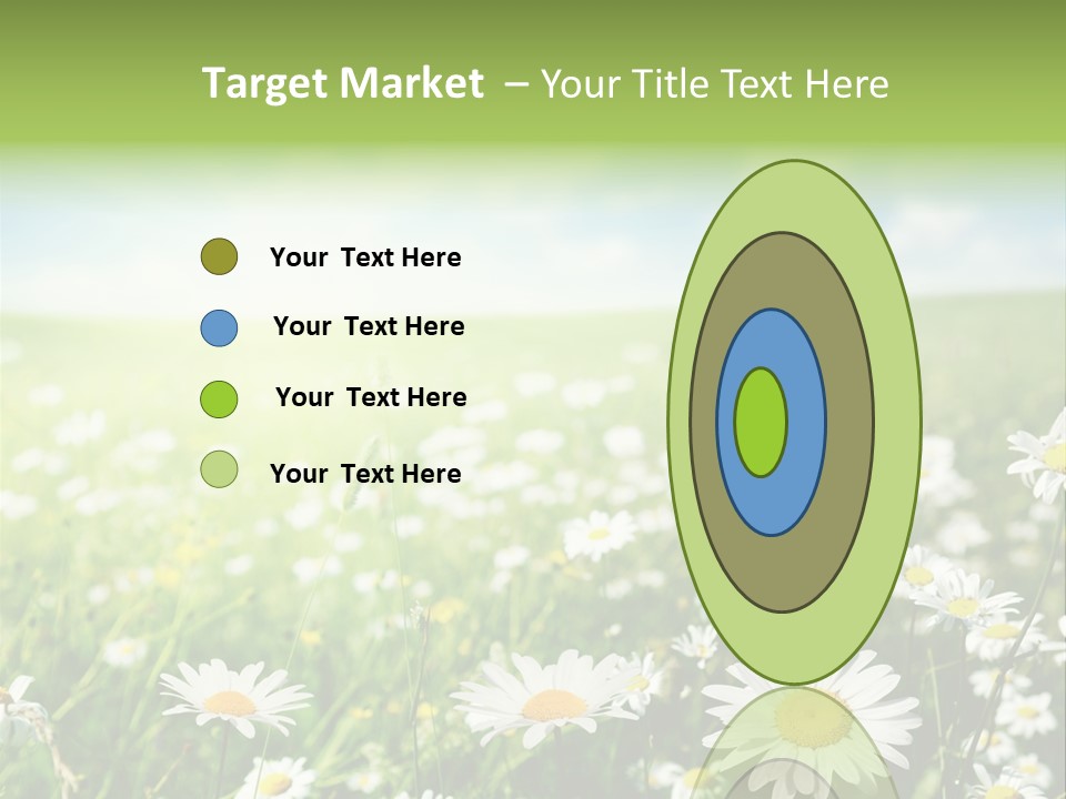 Landscape Blue Green PowerPoint Template