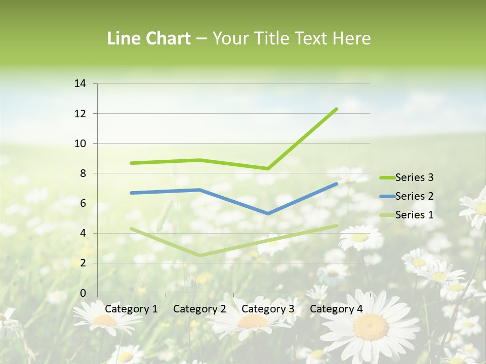 Landscape Blue Green PowerPoint Template
