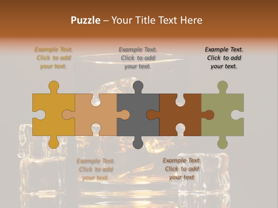 Scottish Yellow Table PowerPoint Template