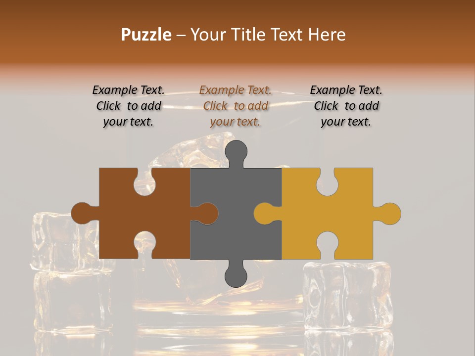 Scottish Yellow Table PowerPoint Template