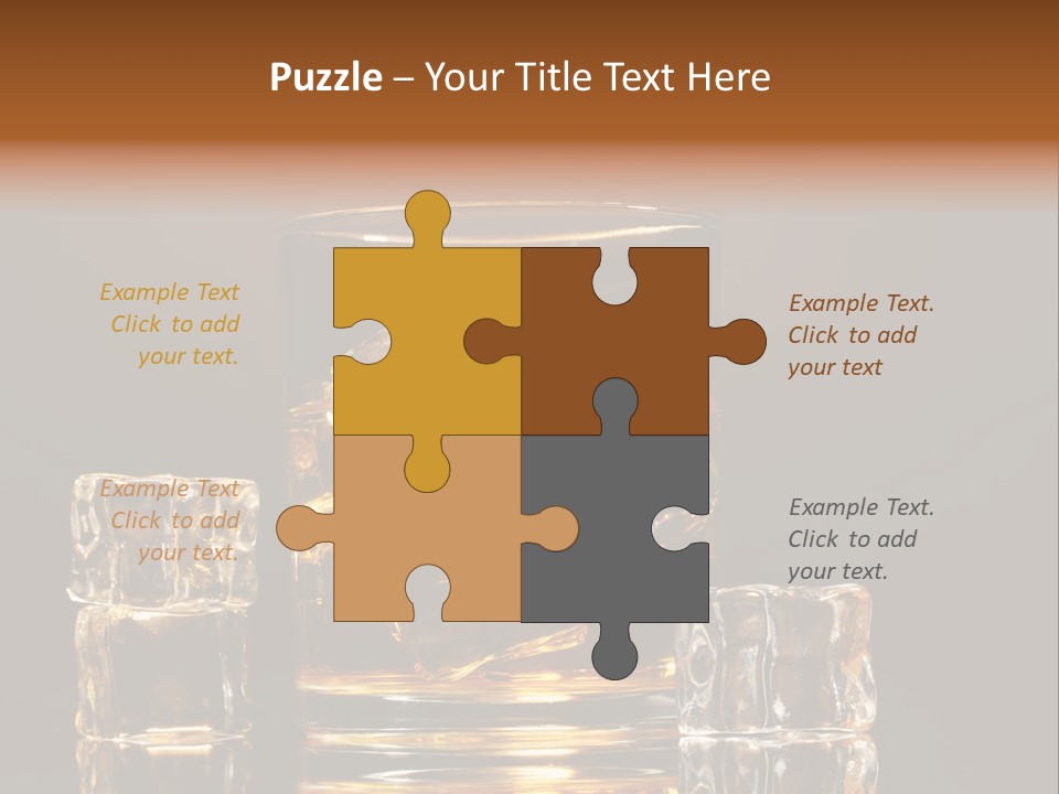 Scottish Yellow Table PowerPoint Template