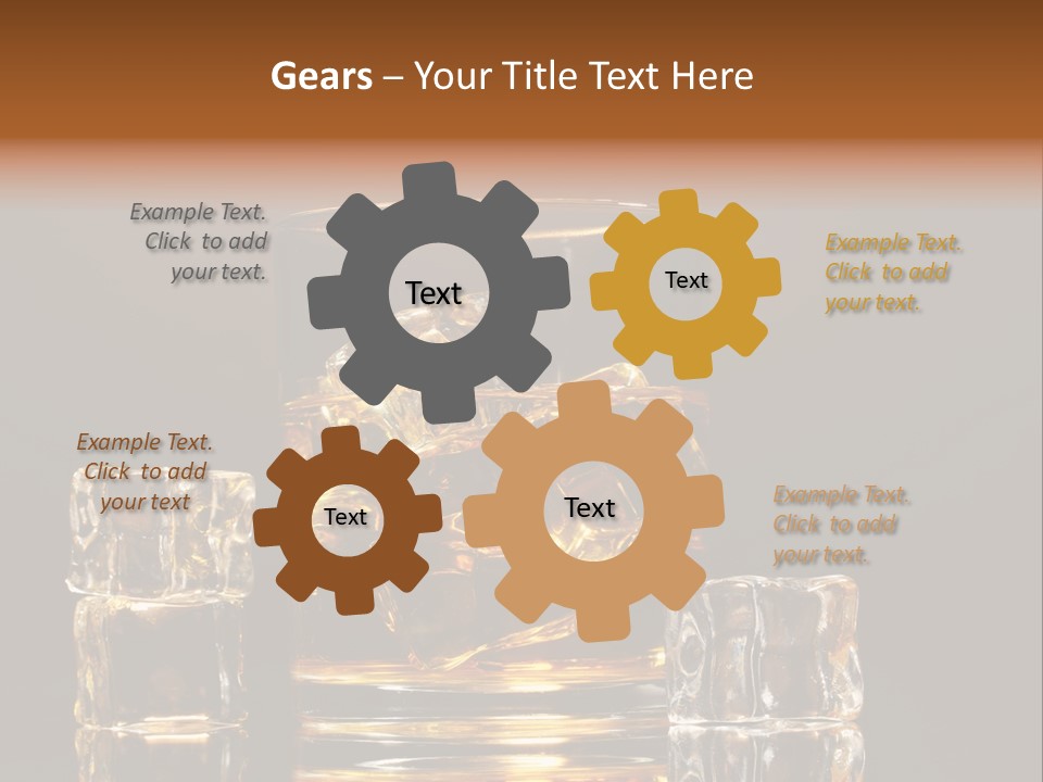 Scottish Yellow Table PowerPoint Template