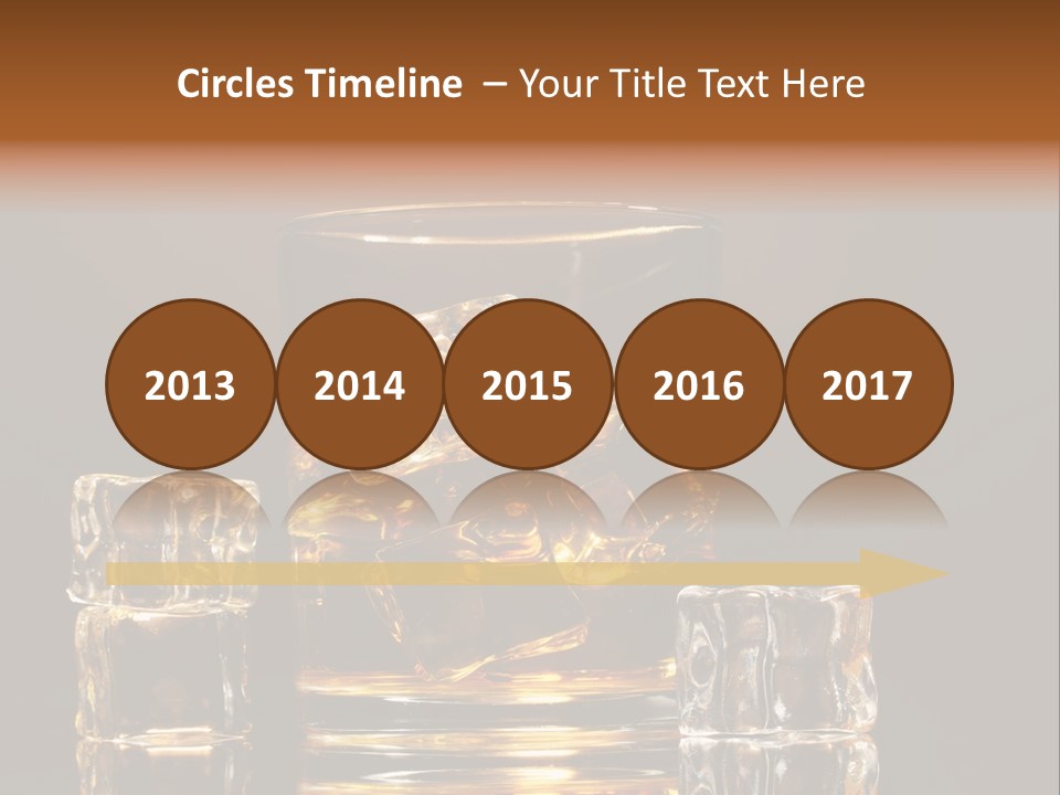 Scottish Yellow Table PowerPoint Template