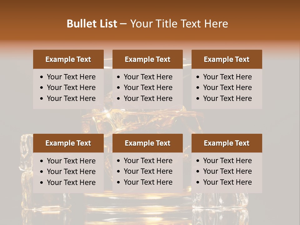 Scottish Yellow Table PowerPoint Template