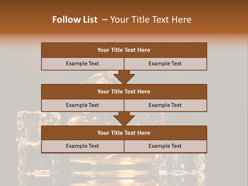 Scottish Yellow Table PowerPoint Template