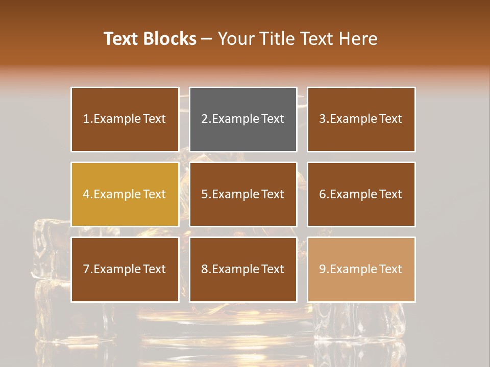 Scottish Yellow Table PowerPoint Template