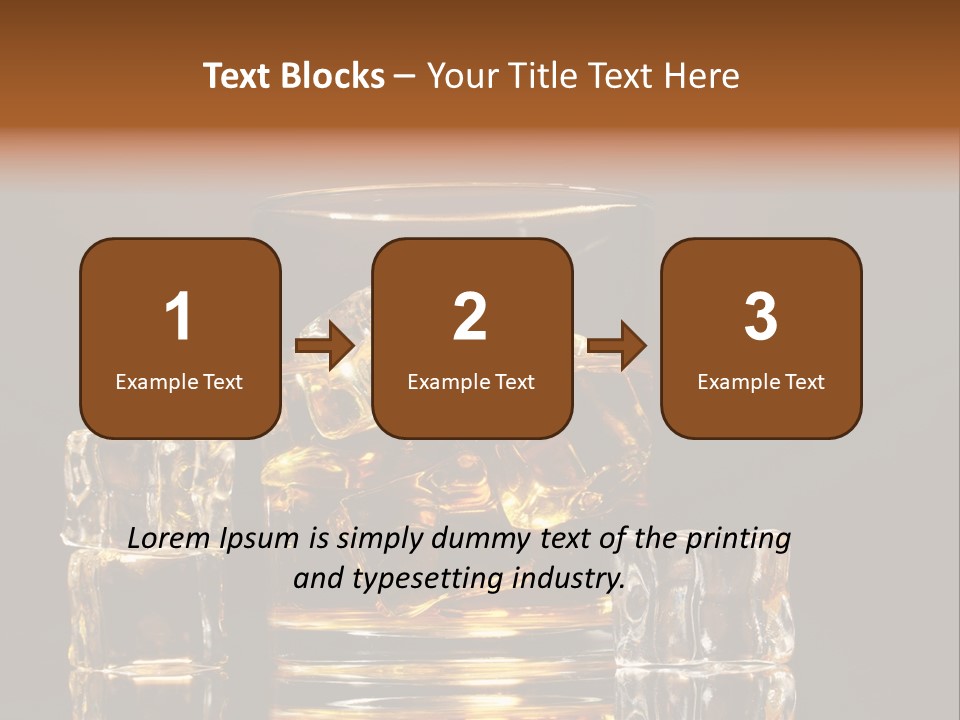 Scottish Yellow Table PowerPoint Template