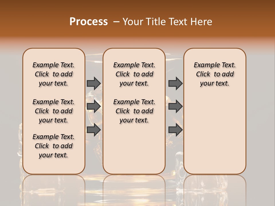 Scottish Yellow Table PowerPoint Template