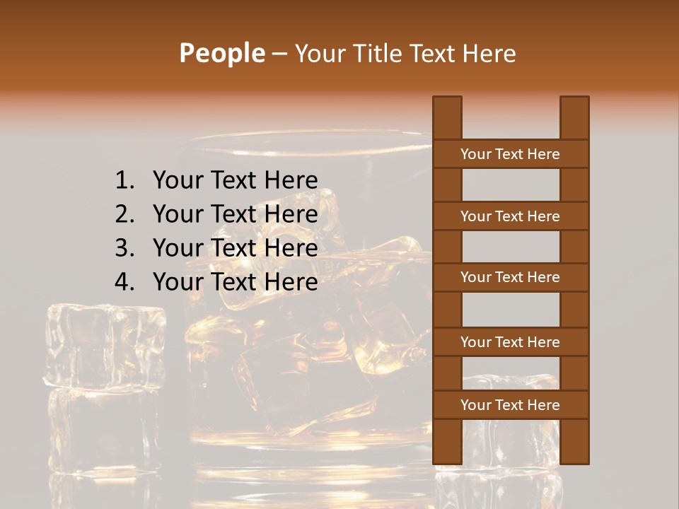 Scottish Yellow Table PowerPoint Template