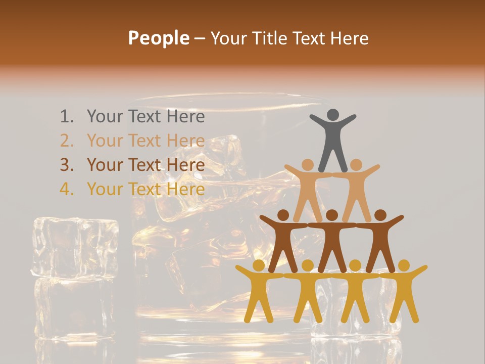 Scottish Yellow Table PowerPoint Template