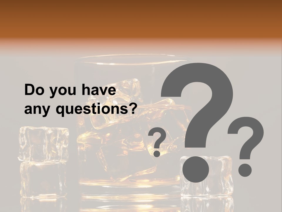 Scottish Yellow Table PowerPoint Template