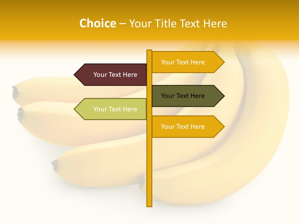 Path Isolated Healthy PowerPoint Template