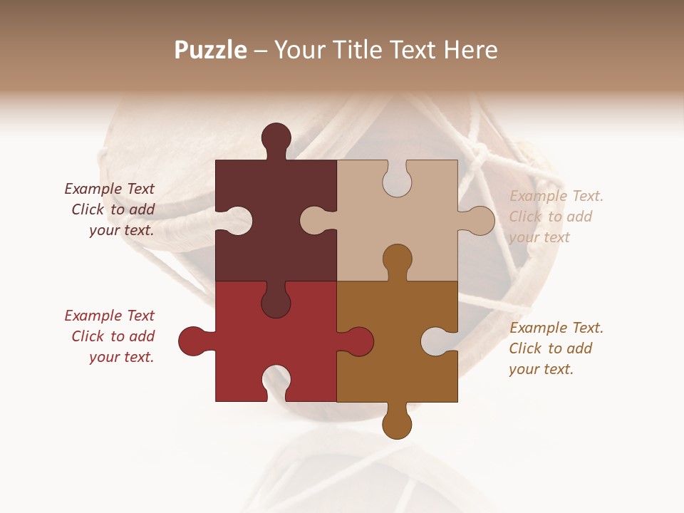 Musical Ethnic Wood PowerPoint Template