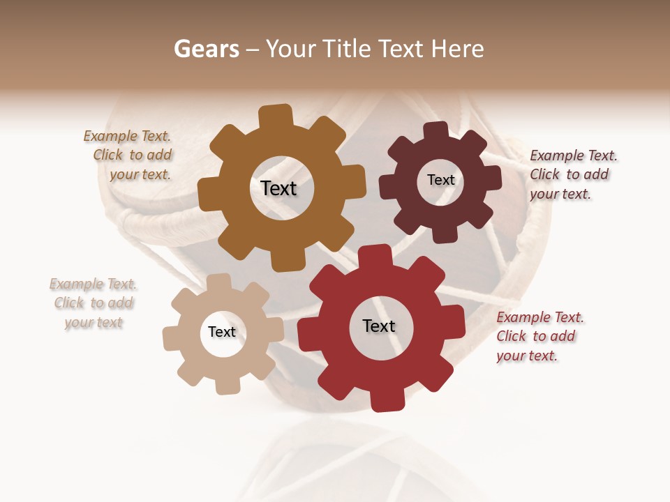 Musical Ethnic Wood PowerPoint Template