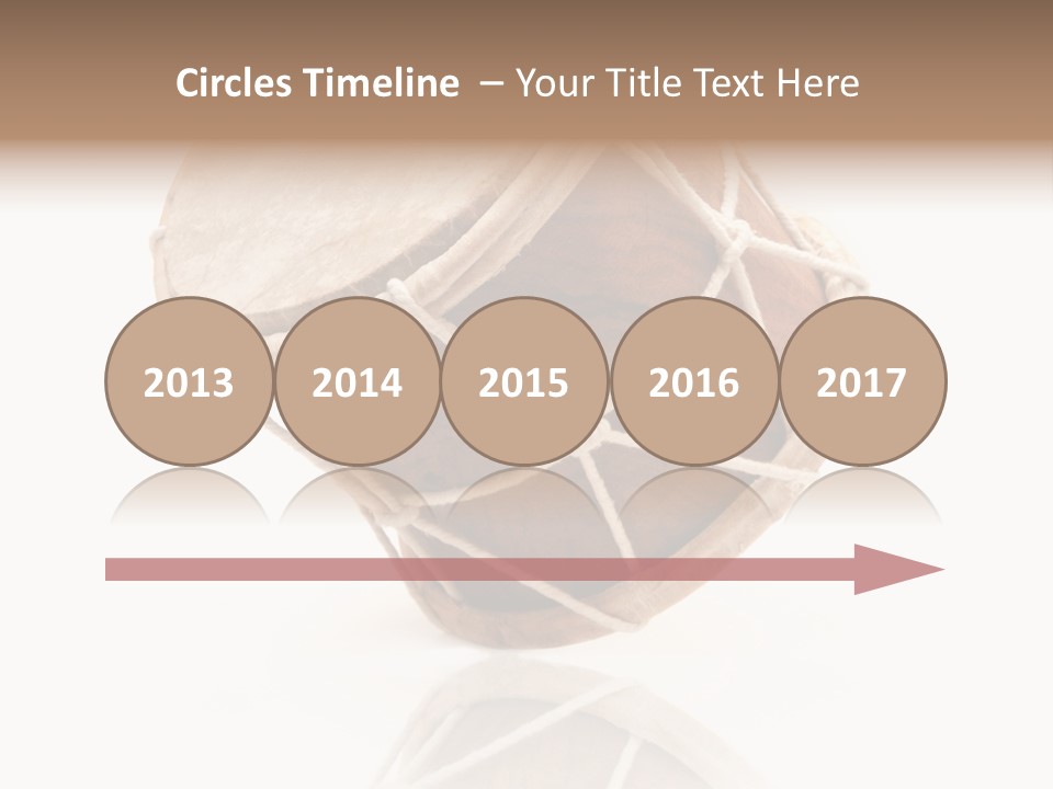 Musical Ethnic Wood PowerPoint Template