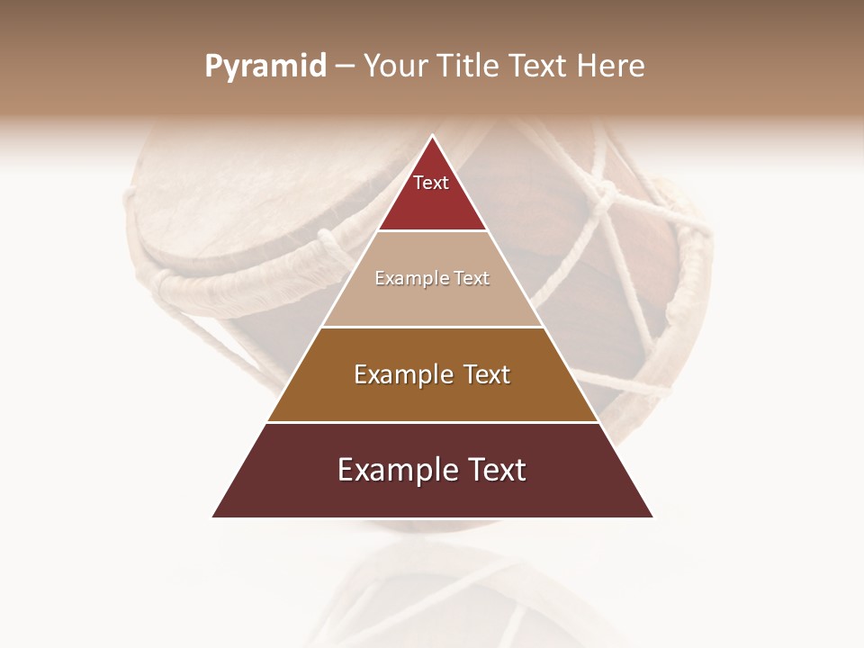 Musical Ethnic Wood PowerPoint Template