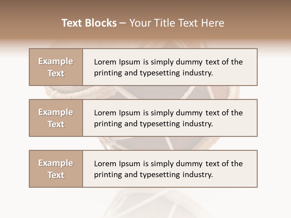 Musical Ethnic Wood PowerPoint Template