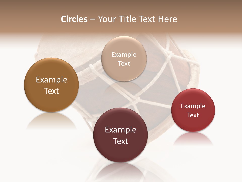 Musical Ethnic Wood PowerPoint Template