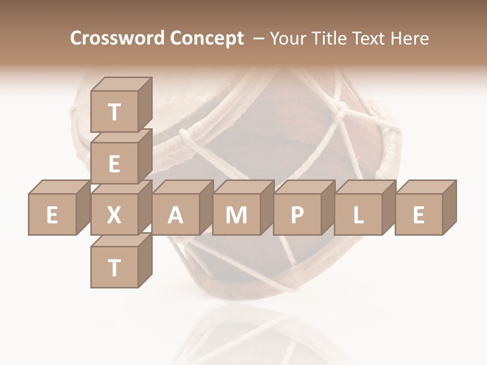 Musical Ethnic Wood PowerPoint Template