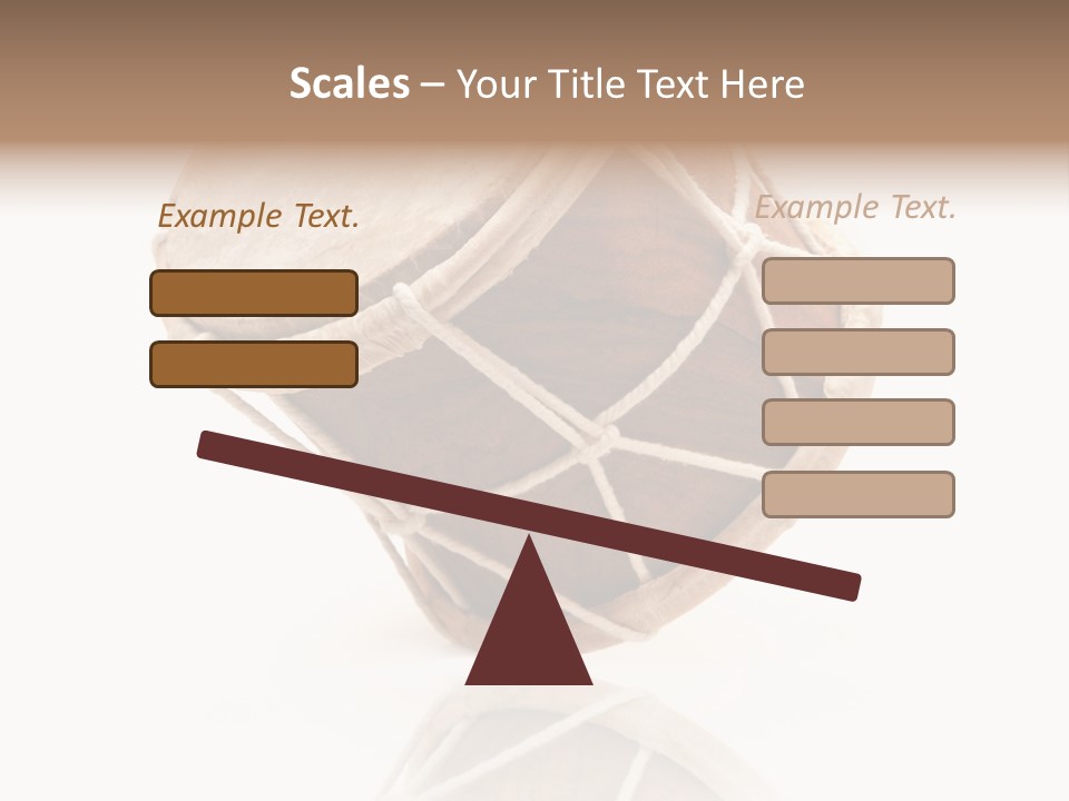 Musical Ethnic Wood PowerPoint Template