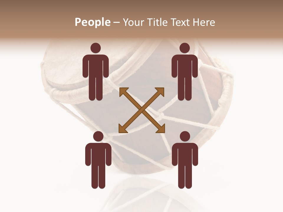 Musical Ethnic Wood PowerPoint Template