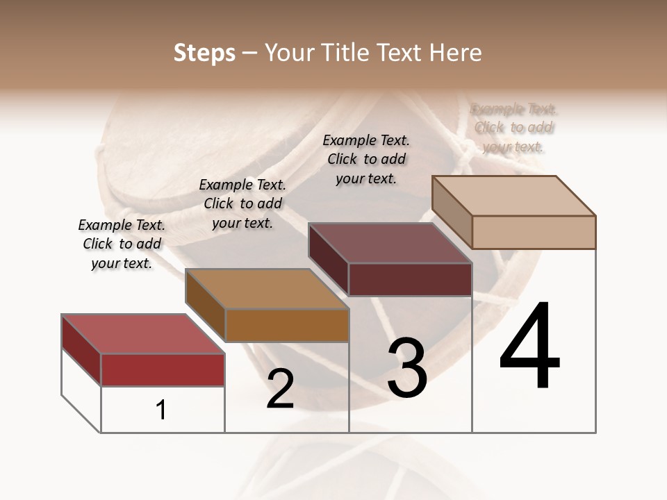 Musical Ethnic Wood PowerPoint Template