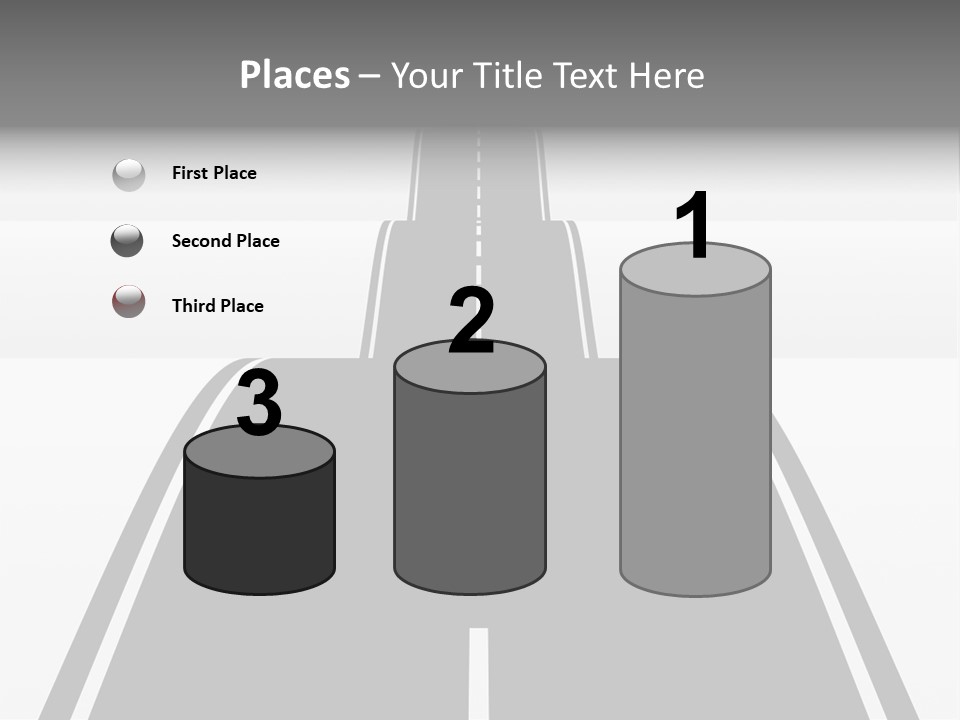 Nowhere View Perspective PowerPoint Template