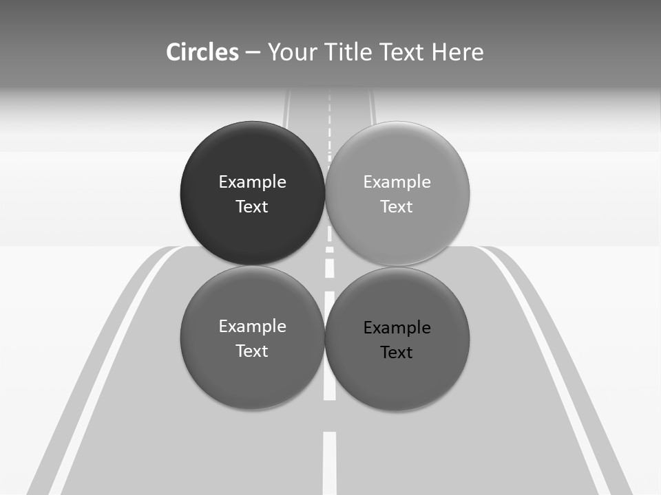 Nowhere View Perspective PowerPoint Template
