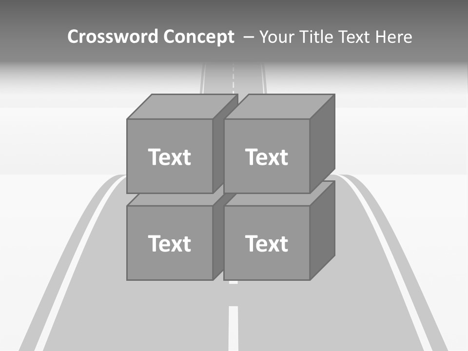 Nowhere View Perspective PowerPoint Template