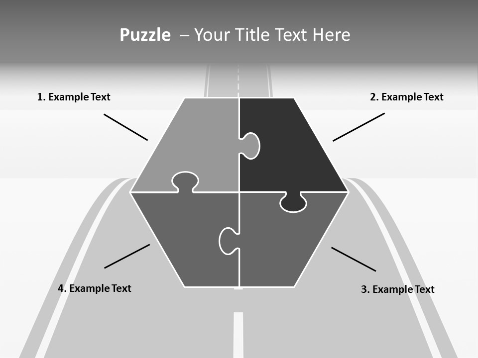 Nowhere View Perspective PowerPoint Template