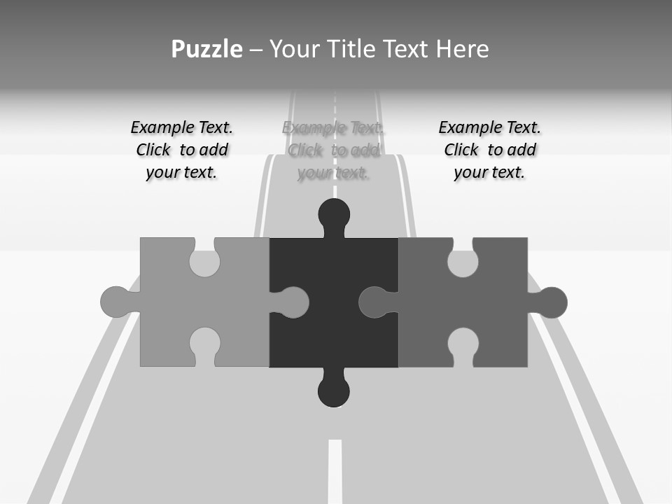 Nowhere View Perspective PowerPoint Template