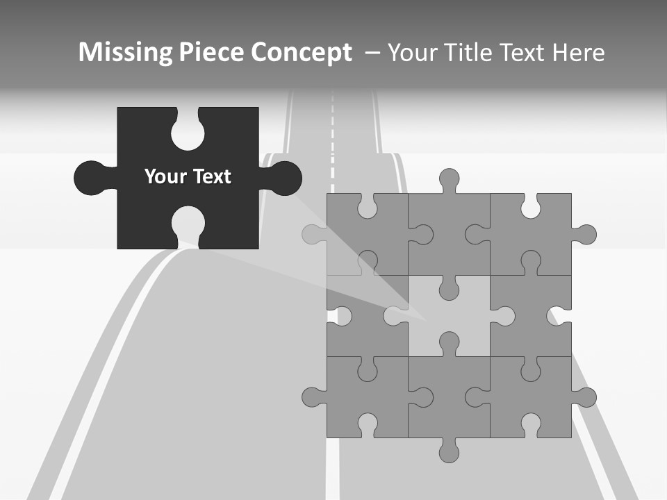 Nowhere View Perspective PowerPoint Template