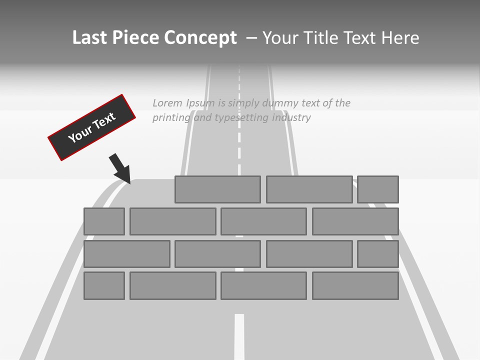 Nowhere View Perspective PowerPoint Template