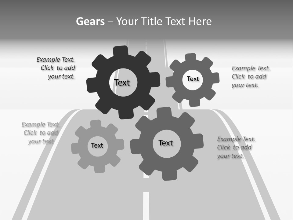 Nowhere View Perspective PowerPoint Template