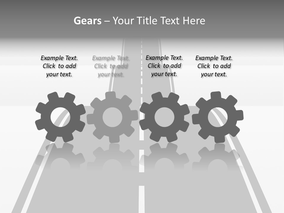 Nowhere View Perspective PowerPoint Template