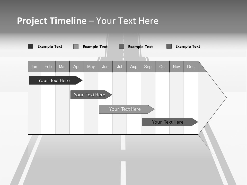 Nowhere View Perspective PowerPoint Template