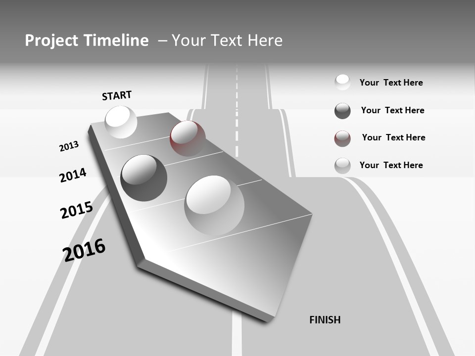 Nowhere View Perspective PowerPoint Template